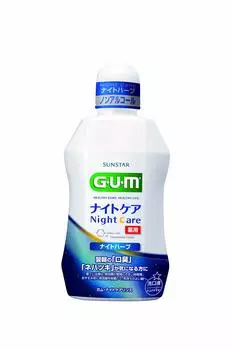 GUM Mouthwash Night Care Лечебный ополаскиватель для полости рта на травах 450 мл (Квази-лекарство) (Ночной тип)