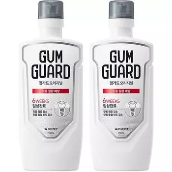 Gumguard Original ополаскиватель для рта, 750 мл, 2 шт.