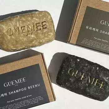 Gumi Shampoo Soap Oily Scalp Care Mildly Adic Shampoo Bar Set Handmade Soap Shampoo, 1 набор, 110 г