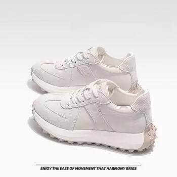 Gump Shoes Модные легкие повседневные кроссовки с толстой подошвой Белые туфли 34 фиолетовый