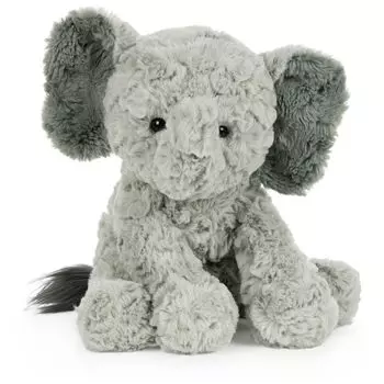 GUND Cozys Collection Мягкая игрушка в виде слона, серая, 10 дюймов серый