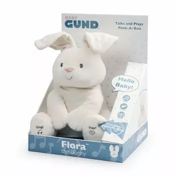 GUND Флора Банни 6052939 белый