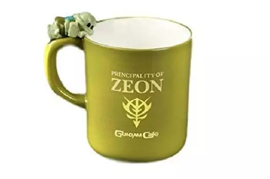 Gundam Cafe Limited Фигурка Кружка Zaku II Мобильный Костюм Гандам