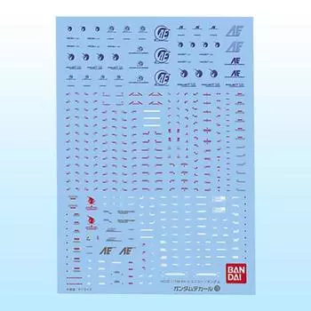 Gundam Decal HGUC Unicorn Gundam, Korean popular bandai