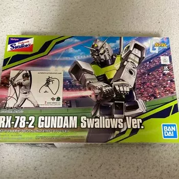 GUNDAM поглощает Ver с картой игрока Obiki Мобильный костюм Gunpla Collaboration Gundam RX-2