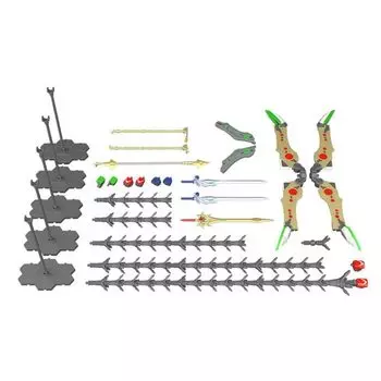 Gundam SMP SHOKUGAN МОДЕЛИРОВАНИЕ ПРОЕКТ Генезис Аквариона Mugen Fist Option Parts Set &