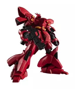 GUNDAM UNIVERSE Мобильный доспех Гандам Контратака SAZABI 155 мм окрашенная подвижная фигурка BAS63290 MSN-04 персонажа Приблизительно. АБС и ПВХ красный