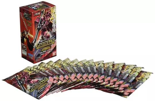 Gundam WAR Selected Booster Red Comet Char BOX