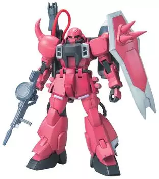 Gunner Zaku W Luna Maria machine 1/100 красный