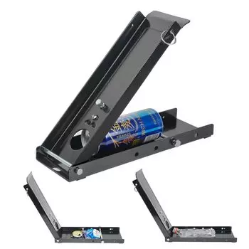 GUNSEED Дробилка для пустых банок, ножка, пустая банка, можно хранить на алюминиевой стальной пластиковой бутылке, предотвращает скольжение и лопание банок.