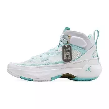 Guo Ailun x Air Jordan 37 GS White Island Green Детские кроссовки металлик-золотой черный DX3381-173 36