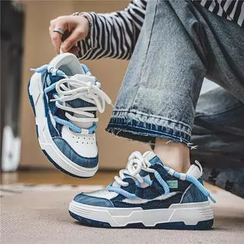 Guochaofeng summer and autumn live broadcast smiley face niche thick-soled ins heightening board shoes Hong Kong style Douyin popular breathable br 39