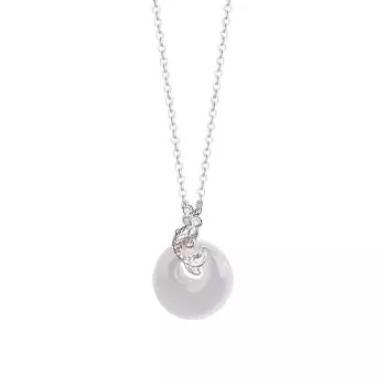 Guofeng Jinli Ping An пряжка ожерелье для женщин китайский стиль ретро легкий роскошный изысканный высококачественный шейный платок