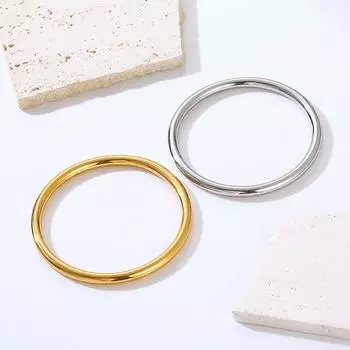 Guofeng Sansheng Iii не выцветает наследственный сплошной браслет простое кольцо универсальный простой титановый стальной браслет женские ювелирные изделия оптом