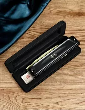 Guozhimeng губная гармошка с 24/28 отверстиями, полифонические тональности C/F/A/D/B