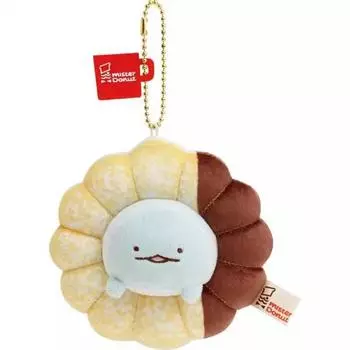 Gurashi Sumikko Sweet Donut Plush Pendant Keychain Accessories For Girl Gift Donut Lizard