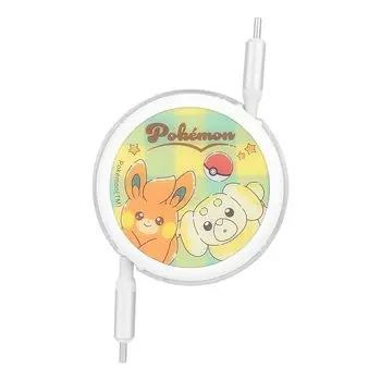 гурманы карманный монстр PD60W переписка USB2.0 катушечный тип кабель Type-C Pamo & Papi Mocchi POKE-915B