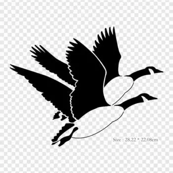 Гусь клип арт утюг на теплопередаче печать виниловые нашивки наклейки для одежды DIY аппликации моющиеся нашивки