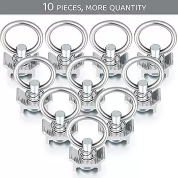 Гусеница из нержавеющей стали с одной шпилькой и фиксатором уплотнительного кольца, грузоподъемность 4000 фунтов для логистической установки на авиалинии 1