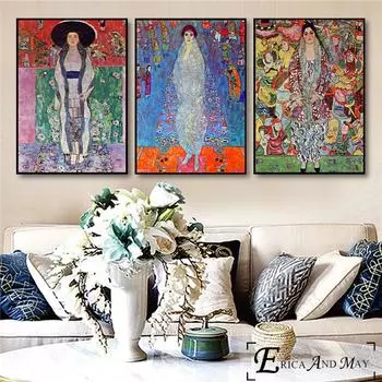 Густав Климт Хоуп, винтажные постеры, принты, картина маслом на холсте, настенные художественные фрески, фотографии для украшения гостиной, без рамки 21cm30cm NoFrame