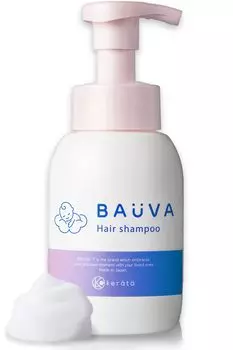 Густой детский шампунь BAUVA Разработано совместно с дерматологами Не оставляет пятен на глазах Защищает и удаляет влагу Органический детский шампунь для волос для ухода за кожей головы