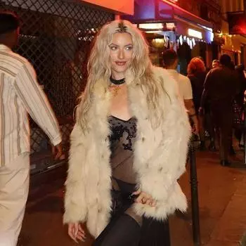 Gusty Spring/Summer New Fashion Fancy Faux Fur Coat Rich Home Gold Fox Fur Sexy Warm Coat Apricot S