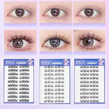 Густые накладные ресницы без клея Мягкие накладные ресницы Самоклеящиеся накладные ресницы для женщин и девочек Style A1