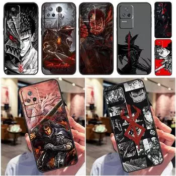 Guts Berserk аниме Манга для Xiaomi 12S Ultra 11 12 Lite 13 11T 12T Pro POCO X3 Pro F3 M4 Pro M5 F4 X4 GT задний чехол POCO X4 GT