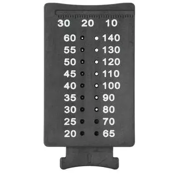 Гуттаперчевый резак, измерительная линейка, эндодонтическая шкала, стоматологический инструмент