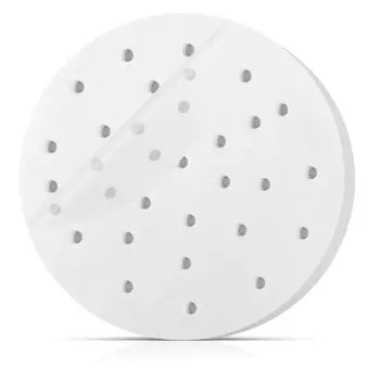 GWHOLE Steamer Steamer Steamer Diameter Pack of Cooking Paper for Chinese Steamer Cooking 10 Inch Sheet, Paper, Sheet, Paper, 26cm, 100, Disposable,