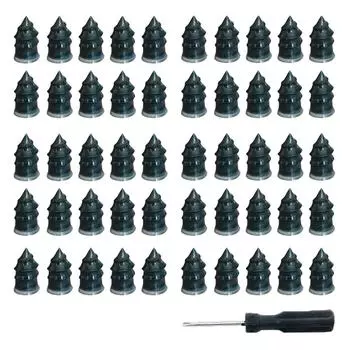 Гвоздь для шин, Самообслуживание Вакуумные гвозди для шин, Саморез Заглушка для шин, Два размера Гвозди для прокола шин Для автомобиля Мотоцикла Грузовика Трактора Велосипеда One Size