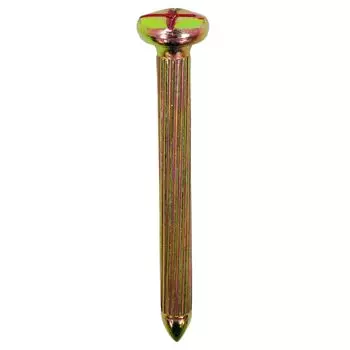 Гвозди Daido Hunt Measure 3 7x 75 мм 15 мм 100 шт. Бетонная основа для разметки точек (Геодезический гвоздь) нет. (Диаметр) (Длина под горловиной) (Диаметр головки)