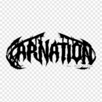 Гвоздика Группа Гвоздика Тяжелый Металл Утюг на Теплопередаче Печати Виниловые Заплатки Наклейка для Одежды DIY Аппликации Моющиеся Заплатки