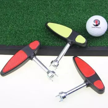 Гвоздодер для обуви для гольфа Вращающийся гвоздодер Инструменты для обуви для гольфа Аксессуары для гольфа красный