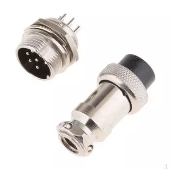 GX16 7-контактный разъем «папа» и «мама» для круговой авиации