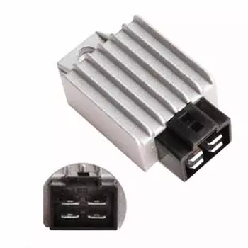 Gy6 50Cc 125Cc 150Cc Скутер Практический мотоцикл Регулятор напряжения Выпрямитель 4 точки серебряный