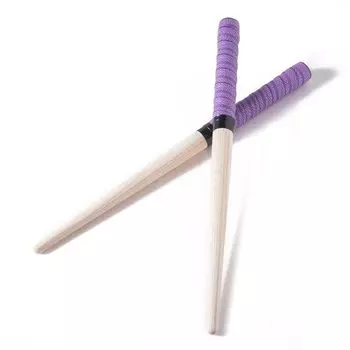 Gyakuscale Maibachi Круглый конус Aodamo Материал деревянной биты: твердая древесина Уникальная текстура древесины Отлично подходит для игровых автоматов размером 350–20 мм! (виноградный фиолетовый)