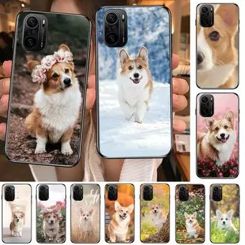 GYKZ чехол для телефона с собакой Шиба-ину для xiaomi redmi POCO F1 F2 F3 X3 Pro M3 9C 10T Lite NFC, черный силиконовый чехол на заднюю панель Prett m Poco F1
