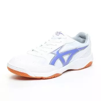 Gym Gymstar Shock 2E [Moonstar] Shoes, S400, Lightweight, Absorbing, Antibacterial, Deodorizing, 21cm~31cm, Men s, Women s, W/Purple, 25.0 cm,