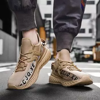 Gympen Shoes Man 2024 Trend Wedge Slip-On Luxury Brand Высококачественные парусиновые кроссовки Men Luxury 2024 Мужская защитная обувь Tennis 40 коричневый
