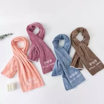 Gyms Yoga Towels Sweat Fitness Exercise Microfiber Workout Towel Absorbent Gym Towels for Men & Women Soft Fast Drying Cloth 100x30cm кофейный