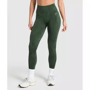 Gymshark Adapt Camo Seamless Leggings Green B2c8a Ec3b XS