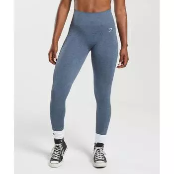 GYMSHARK Adapt Fleck Бесшовные леггинсы вечерние синие B2A1B UB1K M