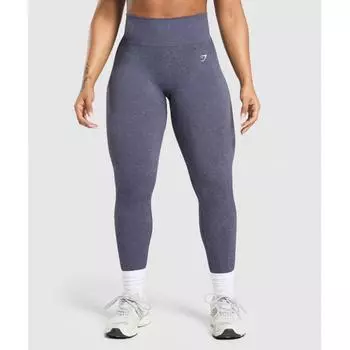 Gymshark Адаптируйте бесшовные леггинсы Fleck, утяжеленные, фиолетовые, металлические, фиолетовые B2a1b Pb8x XS