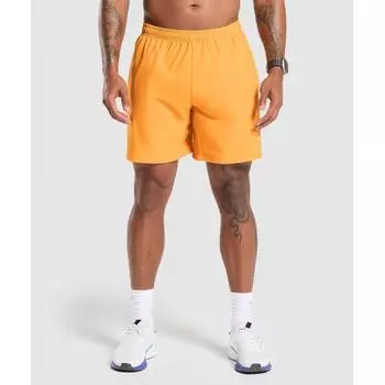 Gymshark Arrival 7 Shorts Fitness Orange A2a1l Obrv XS