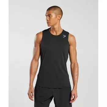Gymshark Arrival Tank Black A2a1o Bbbb 3XL