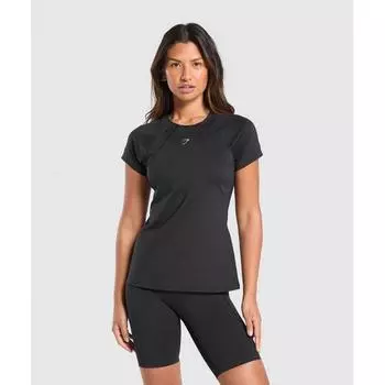 Gymshark Беговой топ черный B2b4g Bb2j XS