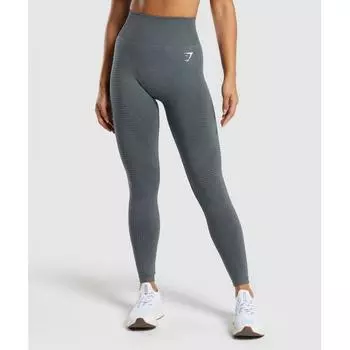 Gymshark Бесшовные леггинсы Vital Strong Grey Marl B1a2b Gcsv XS