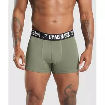 Gymshark Боксеры-трусы 5 шт. Utility Green A5a8d Ecjp XS