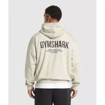 Gymshark Conditioning Club Hoodie Pebble Grey A2b2v Gb7p XS